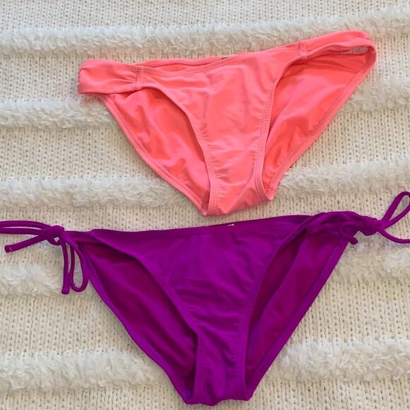 🔥🔥SALE🔥🔥Bundle of 2 Small Bikini Bottoms Pants - Picture 2 of 3